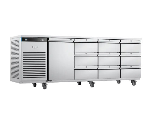 Foster EP1/4H/43-330 EcoPro G3 1 Door & 9 Drawer Refrigerated Counter, 585 Litres