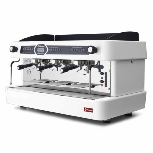 Diamond AROMA/3EW_DVA12 White Espresso Automatic Coffee Machine with Water Softener