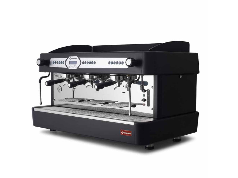 Diamond AROMA/3EB Black Espresso Automatic Coffee Machine with Display, 18 Litres