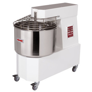 Diamond DH33/T2V Automatic 2 Speed Spiral Mixer on Wheels, 33 Litres