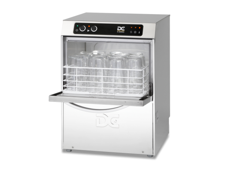 DC SG35 Standard Range 350mm Basket Frontloading Commercial Glasswasher, 14 Pint Capacity