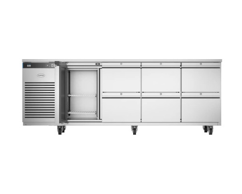 Foster EP1/4H/43-314 EcoPro G3 1 Door & 6 Drawer Refrigerated Counter, 585 Litres