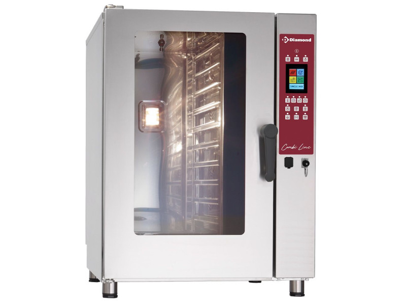 Diamond DFV-1011/PTS Touch Screen Electric Steam Convection Oven, 10 x 1/1 GN