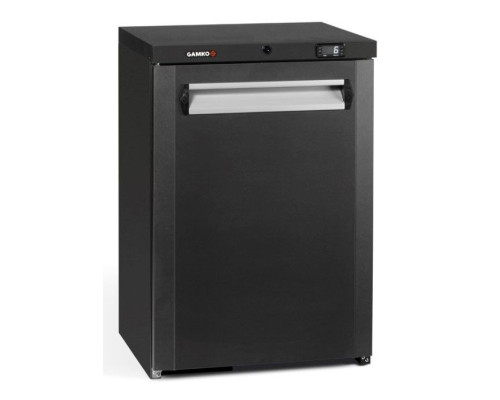 Gamko MG3/150L Maxiglass Left Hand Hinged Solid Single Door Undercounter Bottle Cooler, 150 Litres
