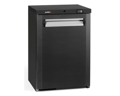 Gamko MG3/150R Maxiglass Right Hand Hinged Solid Single Door Undercounter Bottle Cooler, 150 Litres