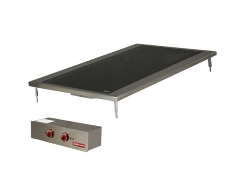 Diamond EDI/2VC4 Electric Vitroceramic Induction 2 Hob Cooker, 4.6kW