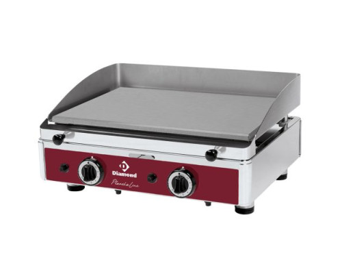 Diamond PLANCHA/2-N Smooth Top Gas Cooking Surface Hot Plate