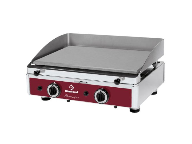 Diamond PLANCHA/2-N Smooth Top Gas Cooking Surface Hot Plate