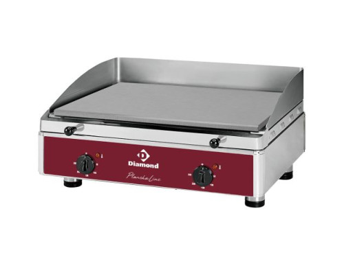 Diamond PLANCHA/2EL-N Smooth Top Electric Cooking Surface Hot Plate