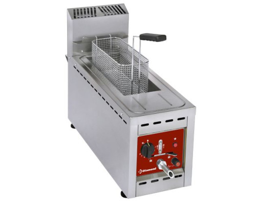 Diamond FSM-8GT/S Single Basket Countertop Electric Fryer