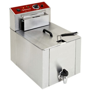Diamond F12TR/SP Single Basket Countertop Electric Fryer, 7.5kW