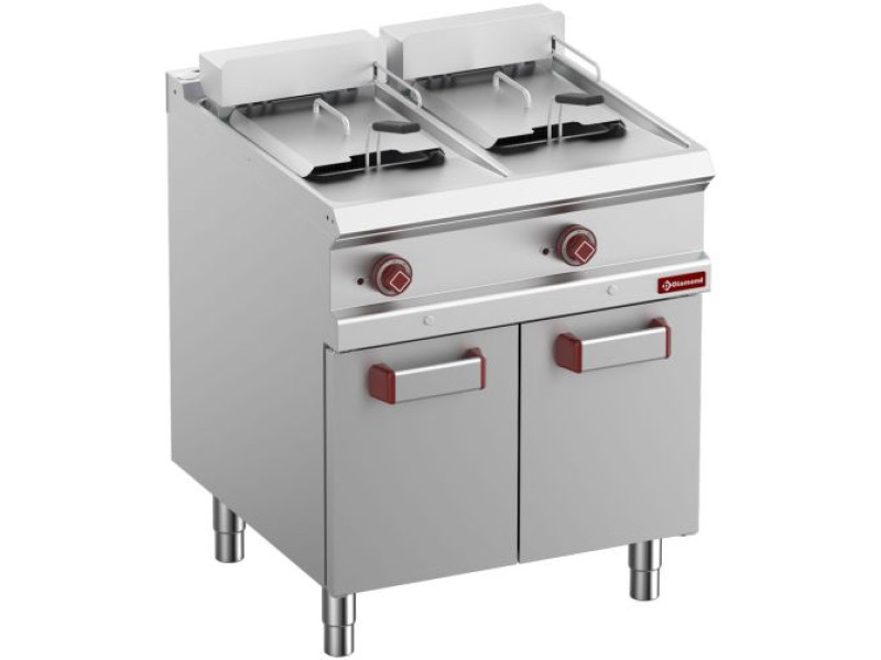 Diamond E7/F26A7-N Double Basket Freestanding Electric Fryer, 18kW