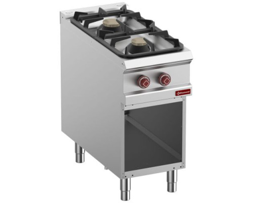 Diamond G9/2BA4-N 2 Stove Freestanding Gas Range Cooker On Neutral Open Cupboard