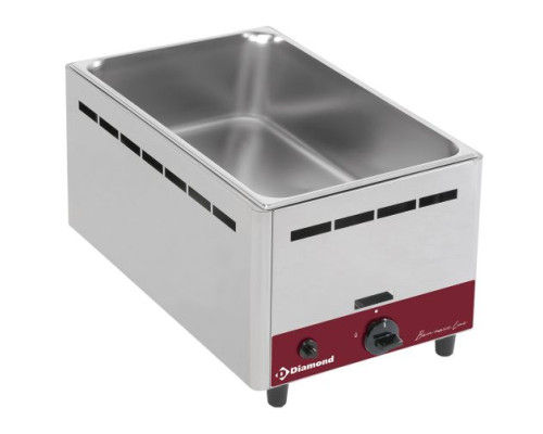 Diamond BMZR/XS Electric Table 1/1 GN Bain Marie, 150mm Deep