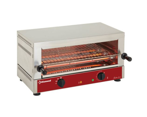 Diamond MS12/R-N Electric Toaster Salamander Grill, 1/1 GN