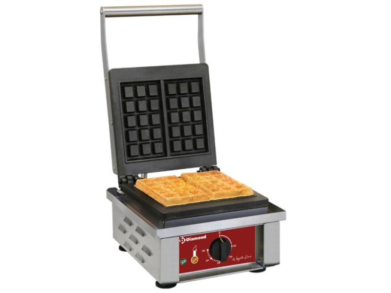 Diamond GB-3X5/N Electrical Waffle Iron, 2 Piece Capacity