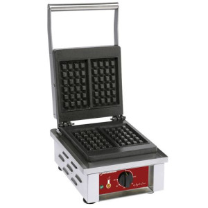Diamond GL-4X6/N Electrical Waffle Iron, 2 Piece Capacity
