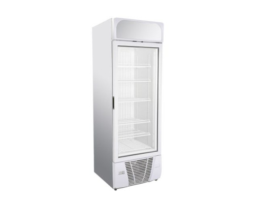 Sterling Pro Green BBVF500 Large Capacity White Single Door Display Freezer, 496 Litres