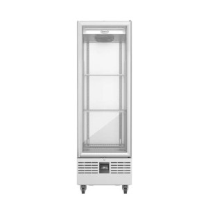 Foster FSL400G/11-310 Slimline Single Glass Door Refrigerated Upright Display Cabinet, 400 Litres