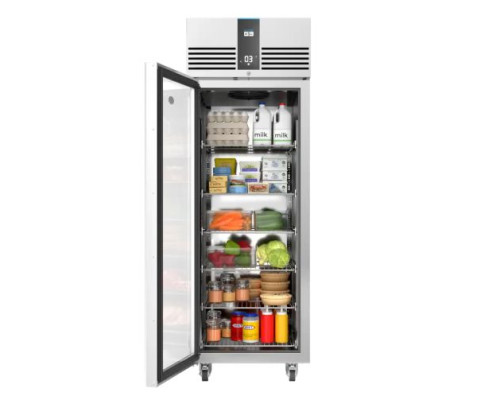 Foster EP700G/41-438 EcoPro G3 Single Glass Door Refrigerated Upright Cabinet, 600 Litres