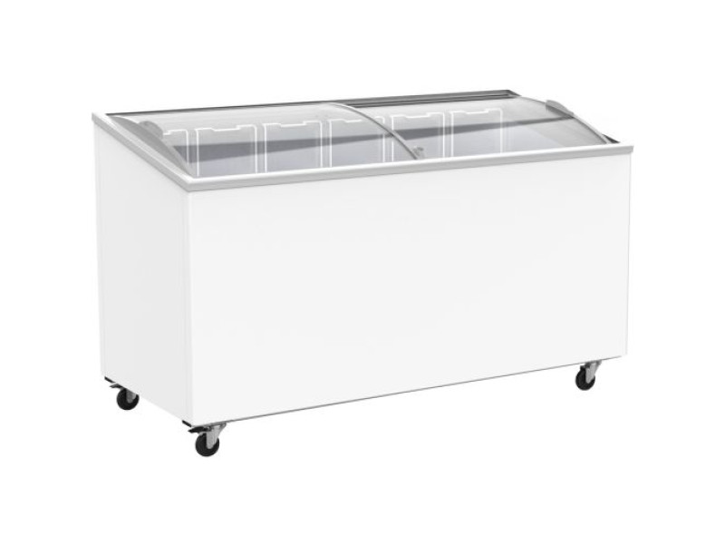 Sterling Pro Green SPC461GC Glass Sliding Lid Chest Freezer, 461 Litres