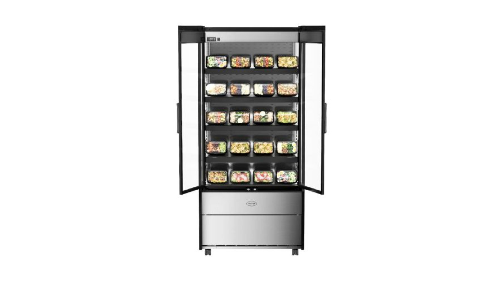 Foster EMD900G/44-104 EcoShow Multideck With Double Glass Doors, 895mm