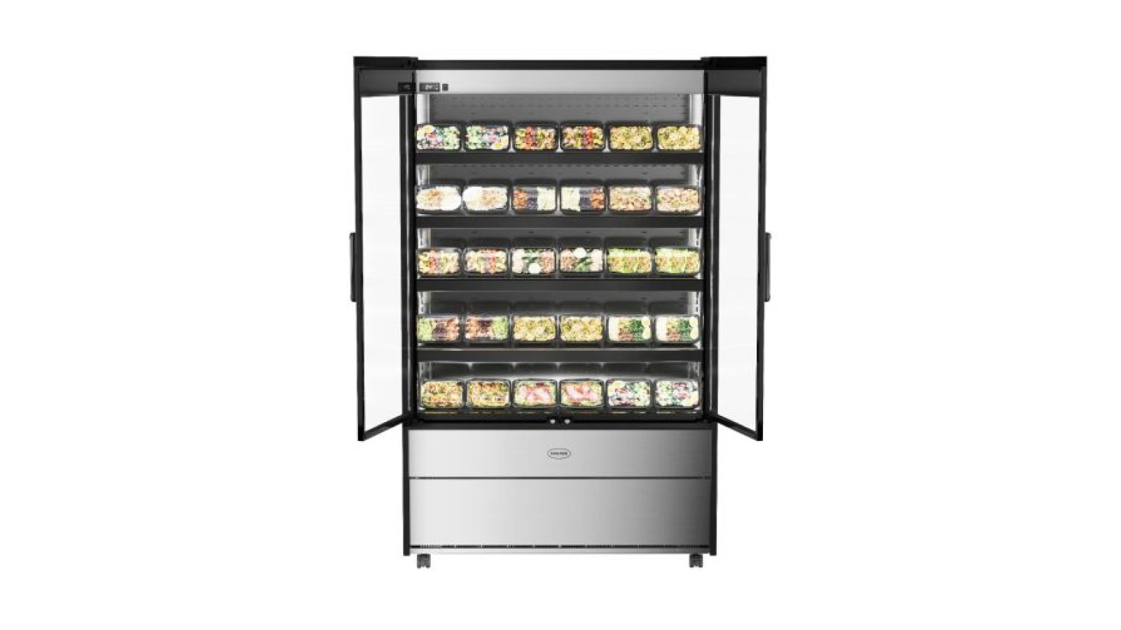 Foster EMD1200G/44-106 EcoShow Multideck With Double Glass Doors, 1195mm