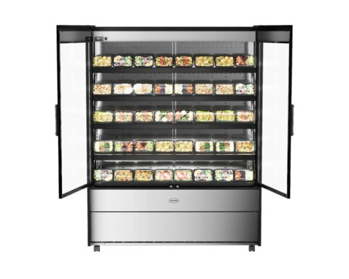 Foster EMD1500G/44-108 EcoShow Multideck With Double Glass Doors, 1495mm