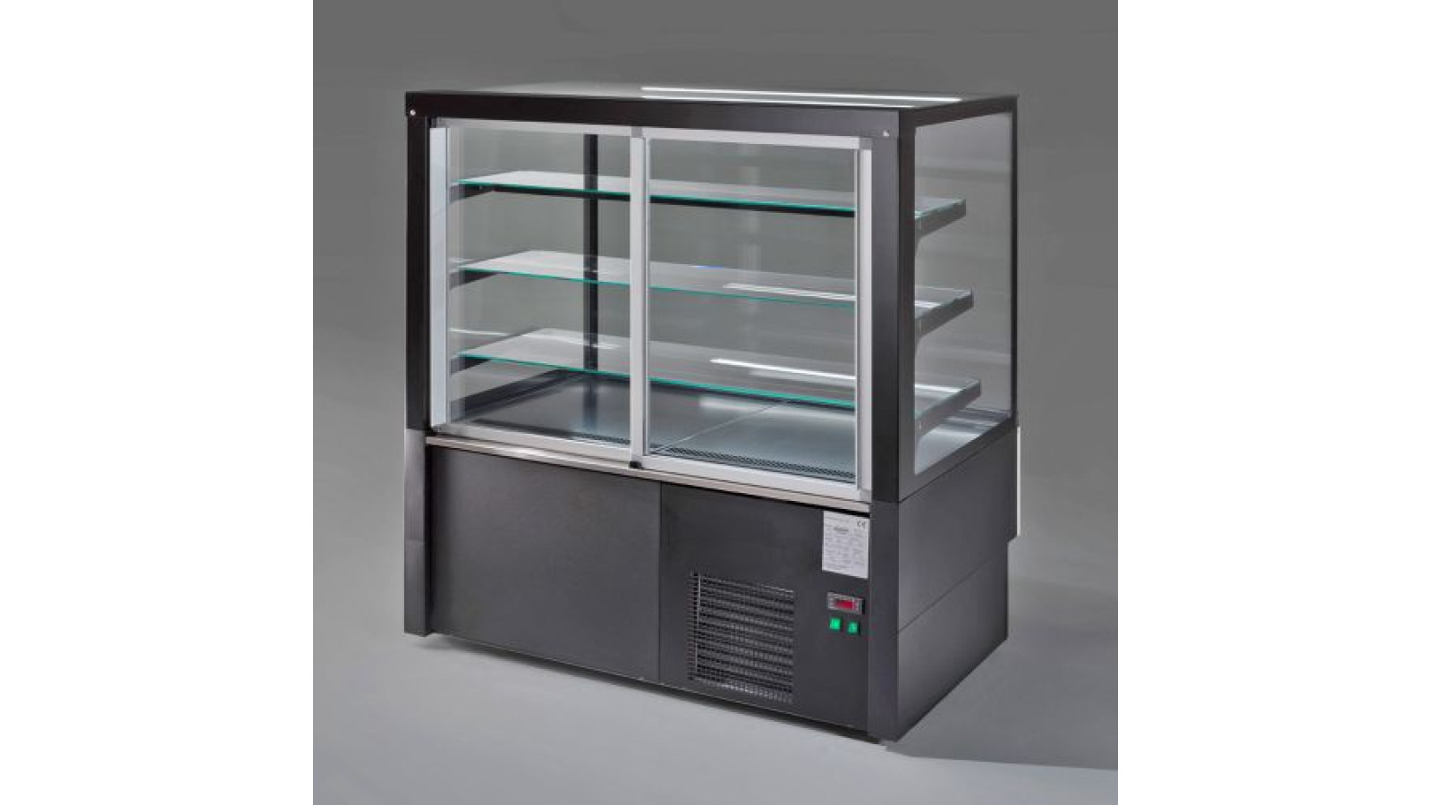 Sterling Pro EVOK150-BLACK-R290A Black Patisserie Counter, 1500mm