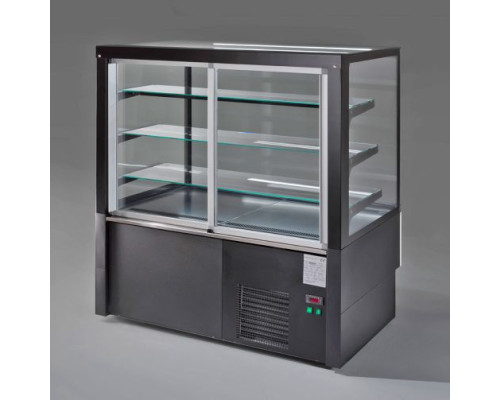 Sterling Pro EVOK150-BLACK-R290A Black Patisserie Counter, 1500mm