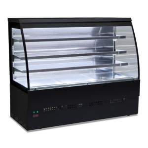 Sterling Pro EVO-SELF-150-BLACK Black Self Service Patisserie Counter, 1500mm