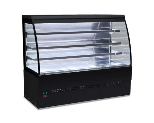Sterling Pro EVO-SELF-120-BLACK Black Self Service Patisserie Counter, 1200mm