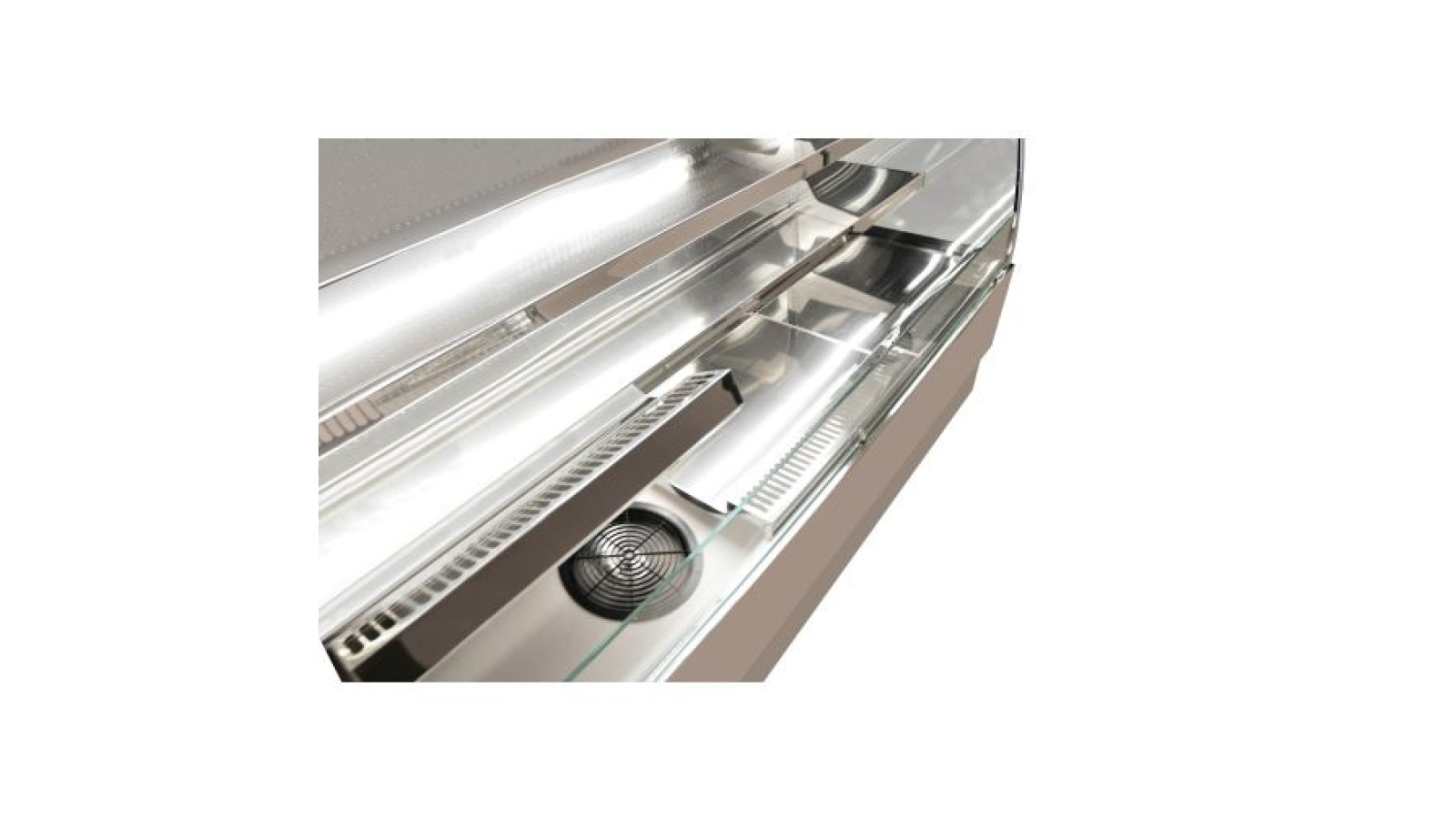 Sterling Pro EVO-SELF-120-BLACK Black Self Service Patisserie Counter, 1200mm