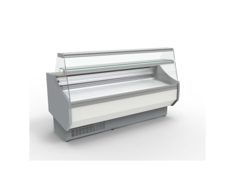 Coreco CVED-8-13-R Flat Glass Serveover, 1305mm
