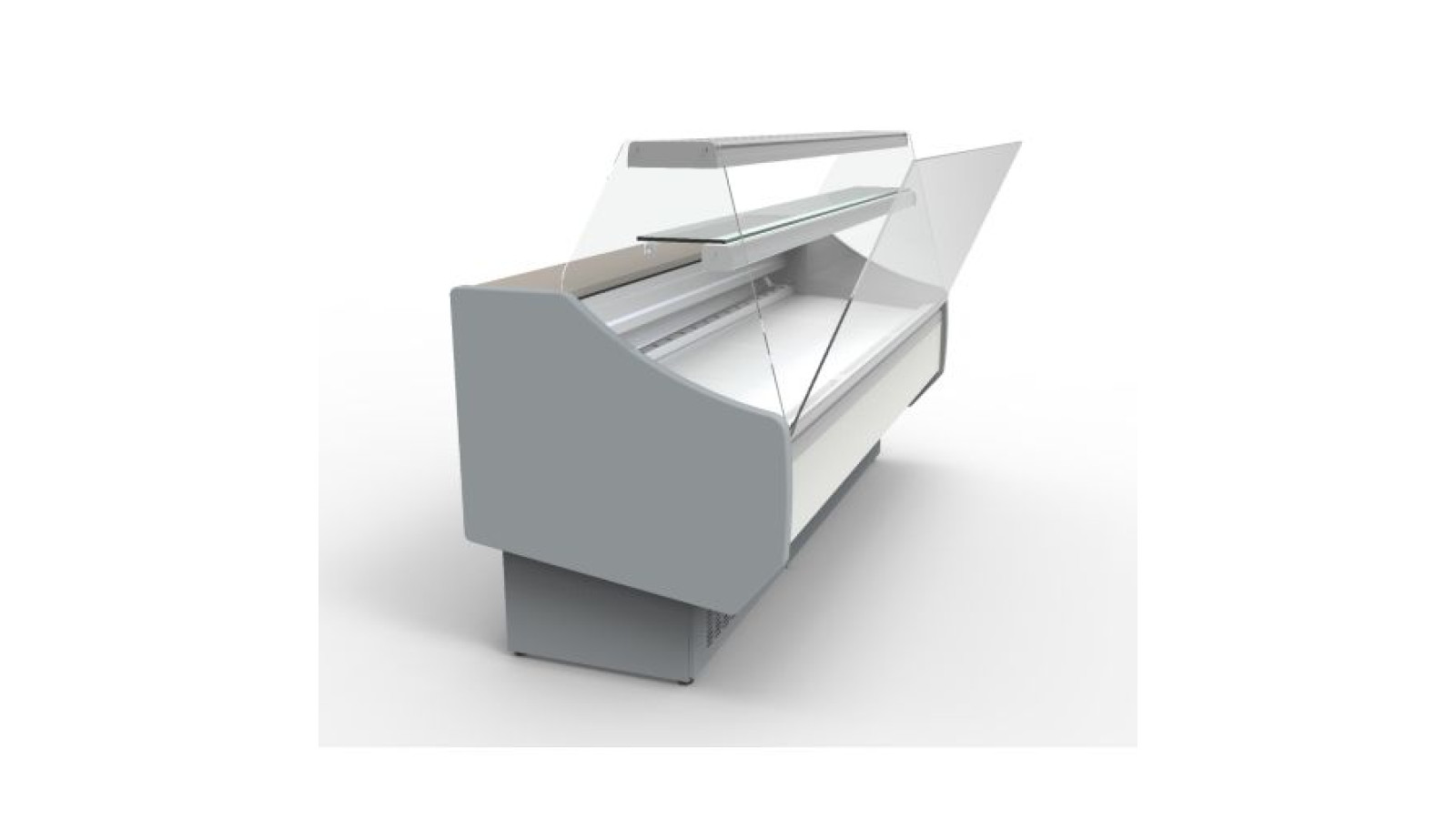 Coreco CVED-8-13-R Flat Glass Serveover, 1305mm