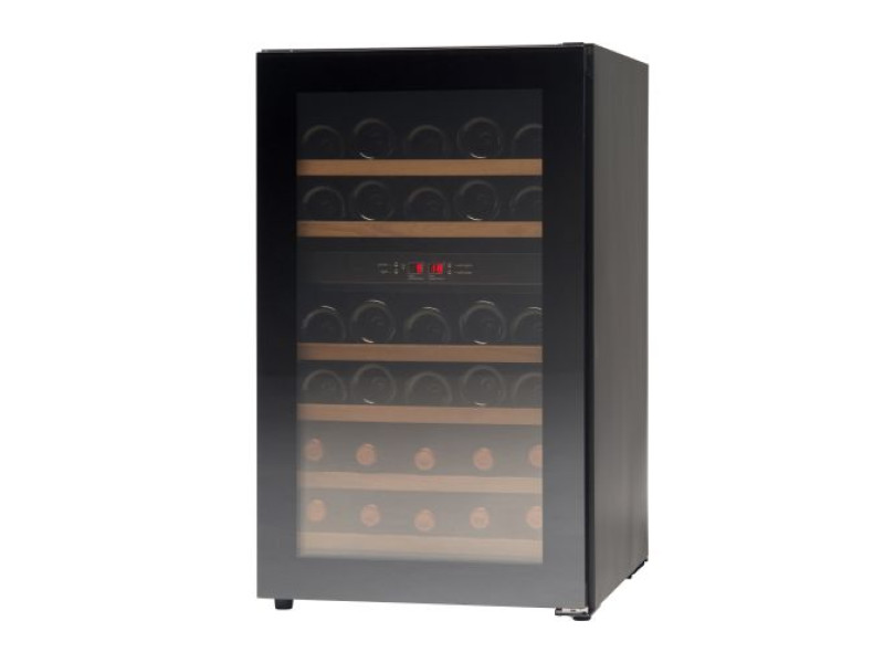 Vestfrost WFG 32 Glass Single Door Dual-Zone Compact Wine Cabinet, 38 X 750ml Bottles