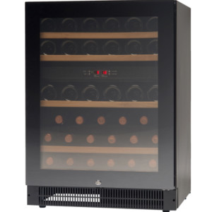 Vestfrost WFG 45 Glass Single Door Dual-Zone Compact Wine Cabinet, 44 X 750ml Bottles
