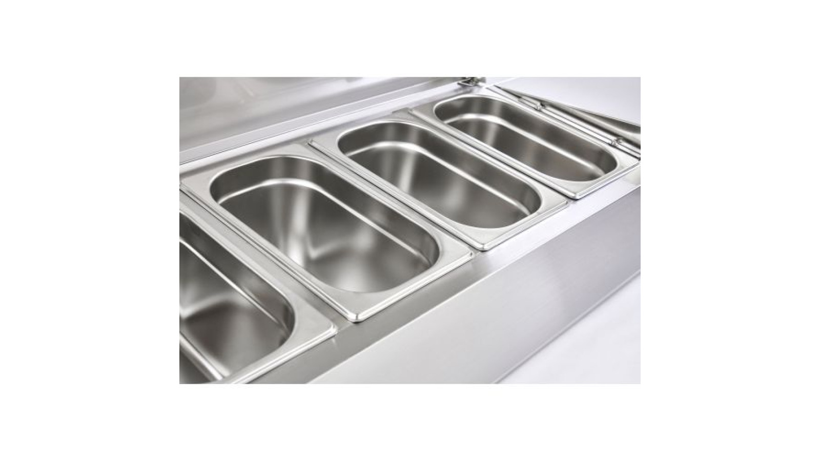 Sterling Pro Cobus SPT1200-330-SS Topping Well With Stainless Steel Lid, 5 X GN1/4