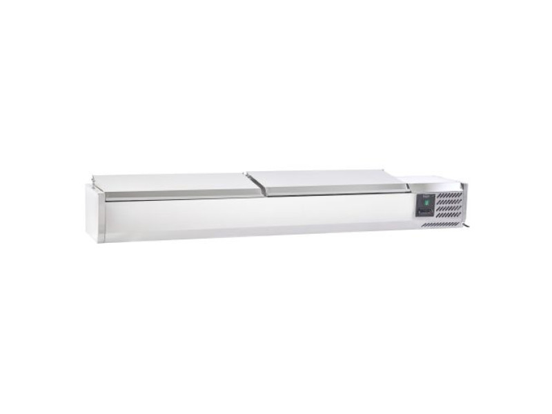 Sterling Pro Cobus SPT1800-330-SS Topping Well With Stainless Steel Lid, 8 X GN1/4
