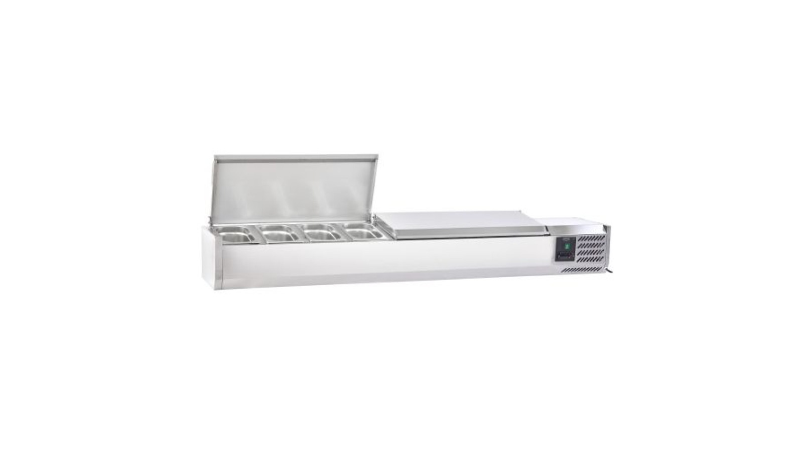 Sterling Pro Cobus SPT1800-330-SS Topping Well With Stainless Steel Lid, 8 X GN1/4
