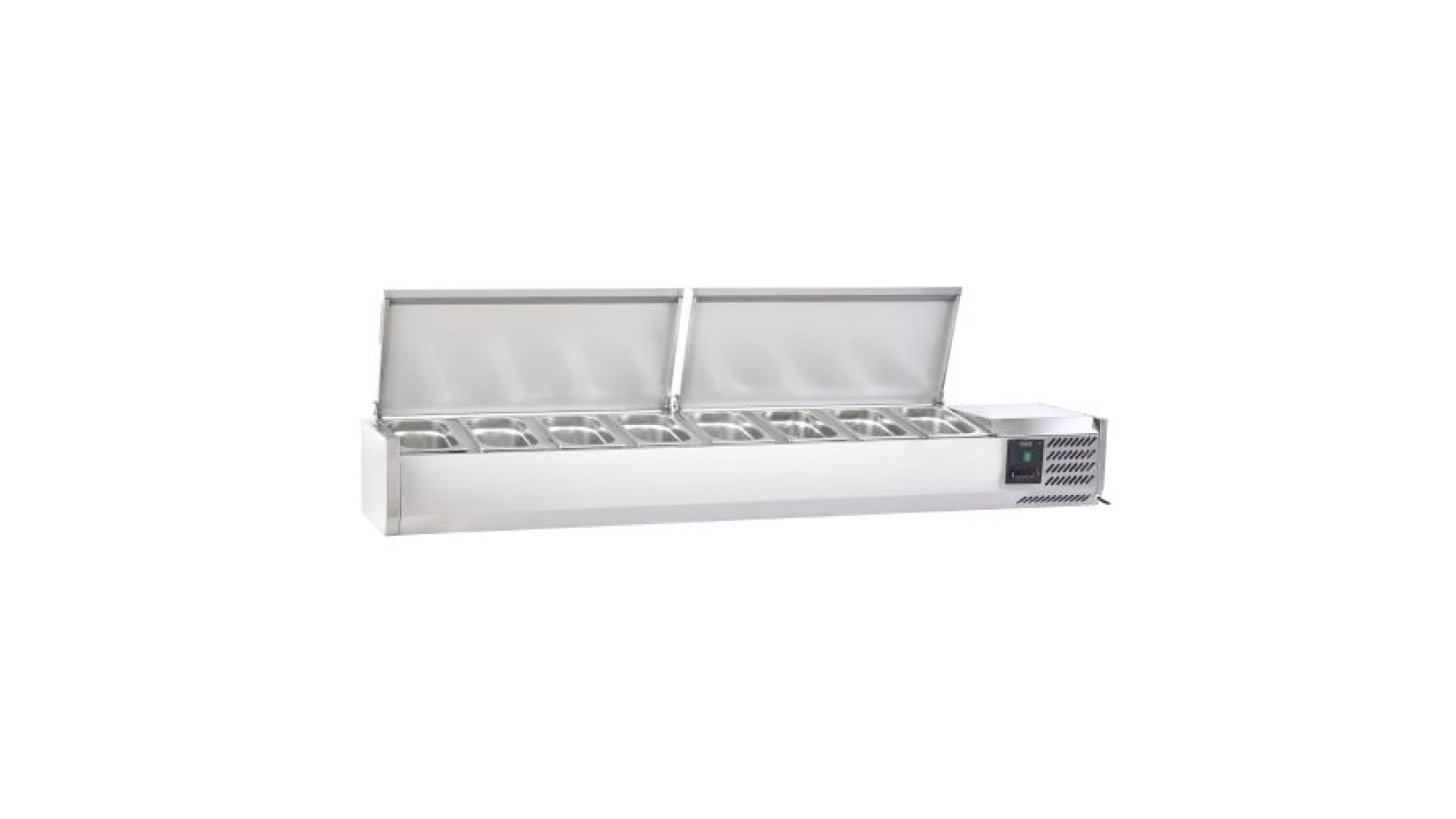 Sterling Pro Cobus SPT1800-330-SS Topping Well With Stainless Steel Lid, 8 X GN1/4