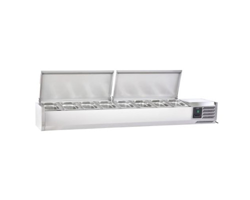 Sterling Pro Cobus SPT1800-330-SS Topping Well With Stainless Steel Lid, 8 X GN1/4