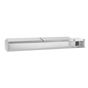 Sterling Pro Cobus SPT2000-330-SS Topping Well With Stainless Steel Lid, 10 X GN1/4