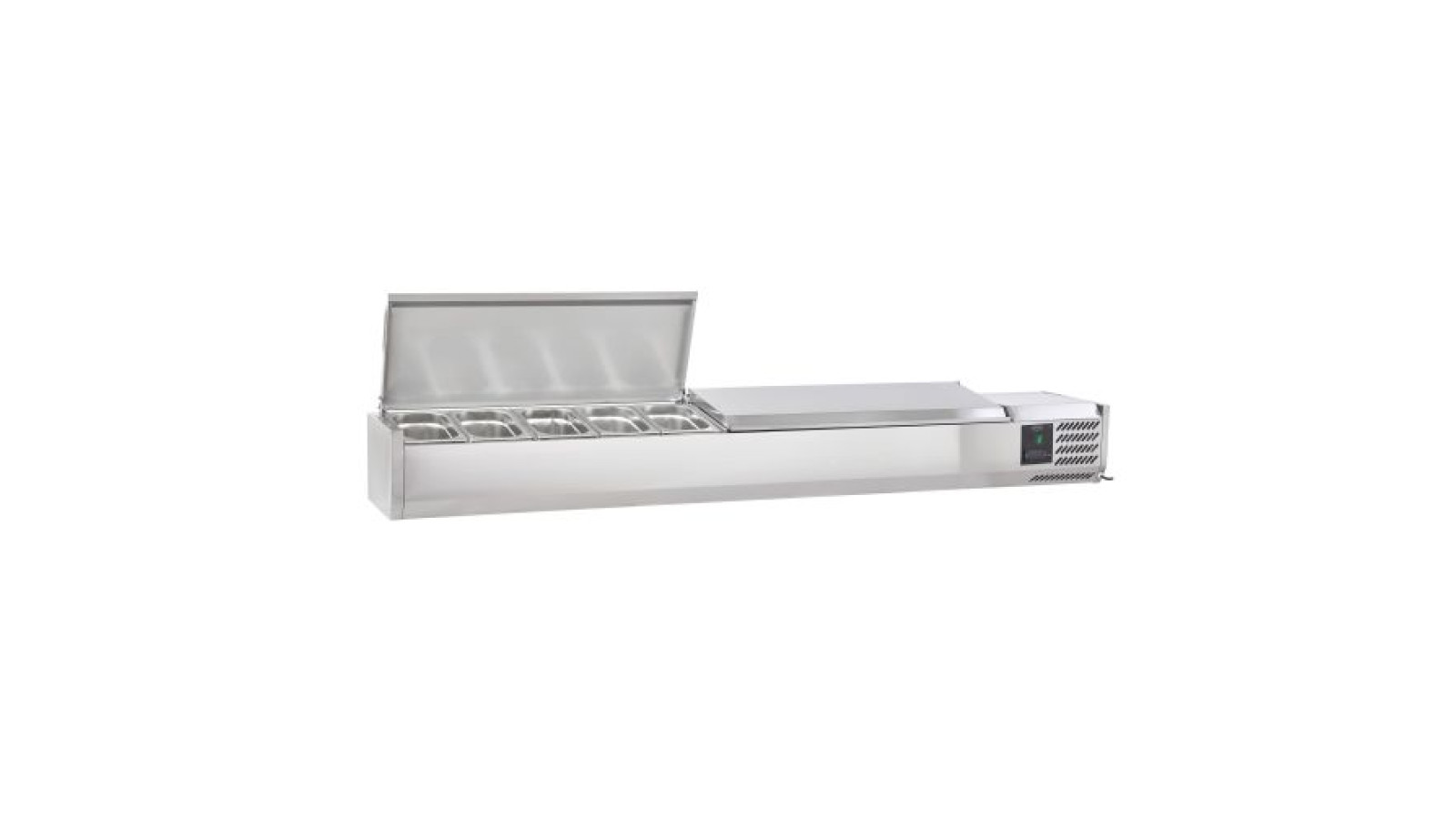 Sterling Pro Cobus SPT2000-330-SS Topping Well With Stainless Steel Lid, 10 X GN1/4