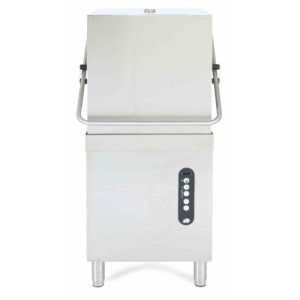 Adler AD1000-DPSO-30 Passthrough Dishwasher With Chemical Pump, Drain Pump & Integral Water Softener , 18 Plates