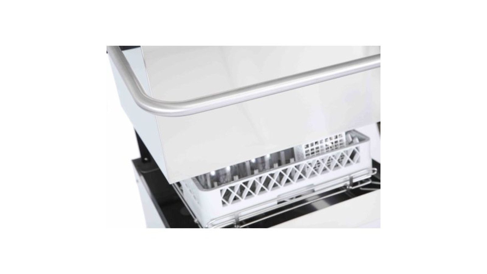 Adler AD1000-DPSO-TPH Passthrough Dishwasher With Chemical Pump, Drain Pump & Integral Water Softener - 18 Plates