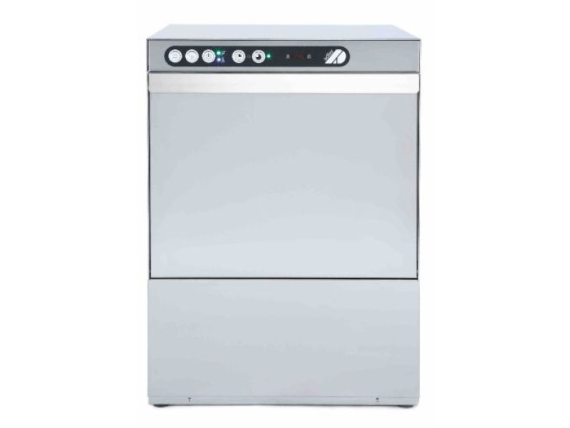 Adler AD40GL 400mm Basket Glasswasher With Gravity Drain & Chemical Pump, 16 Pint Capacity