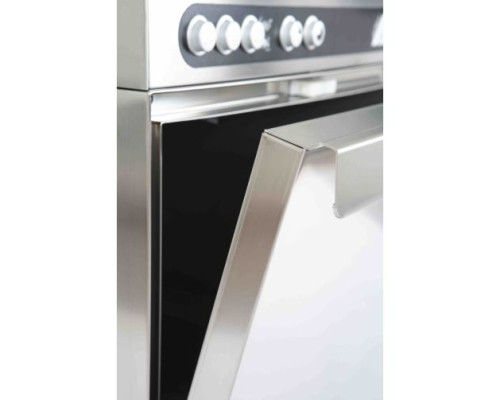 Adler AD40GL-DPSO 400mm Basket Glasswasher With Chemical Pump, Drain Pump & Integral Water Softener, 16 Pint Capacity