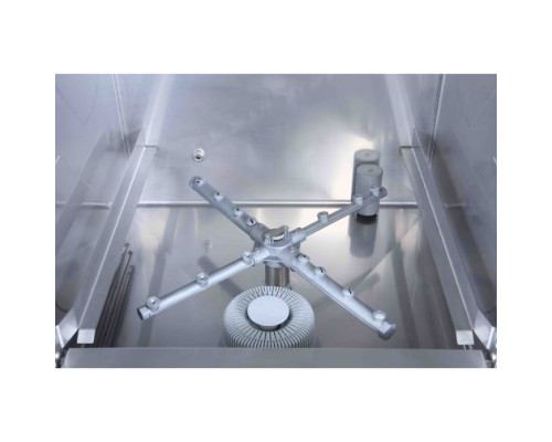 Adler AD40GL-DPSO 400mm Basket Glasswasher With Chemical Pump, Drain Pump & Integral Water Softener, 16 Pint Capacity