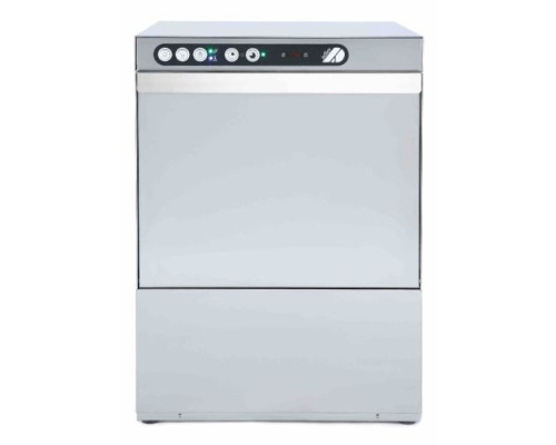 Adler AD40GL-DPSO 400mm Basket Glasswasher With Chemical Pump, Drain Pump & Integral Water Softener, 16 Pint Capacity